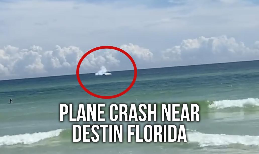 VIDEO LINK: Banner Plane Crashes by Okaloosa Island Image VIDEO LINK: Banner Plane Crashes by Okaloosa Island Featured Image
