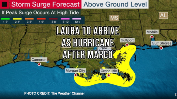 Laura to Arrive as Hurricane After Marco  Image Laura to Arrive as Hurricane After Marco  Featured Image